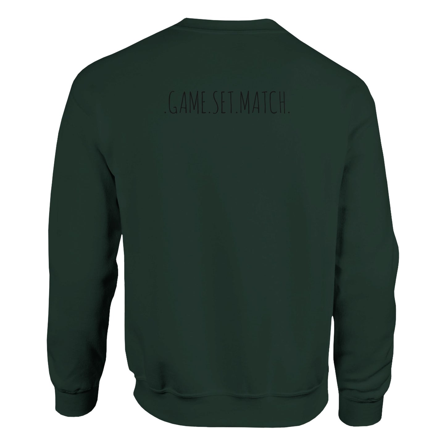 Sweater Tennis - Donkergroen