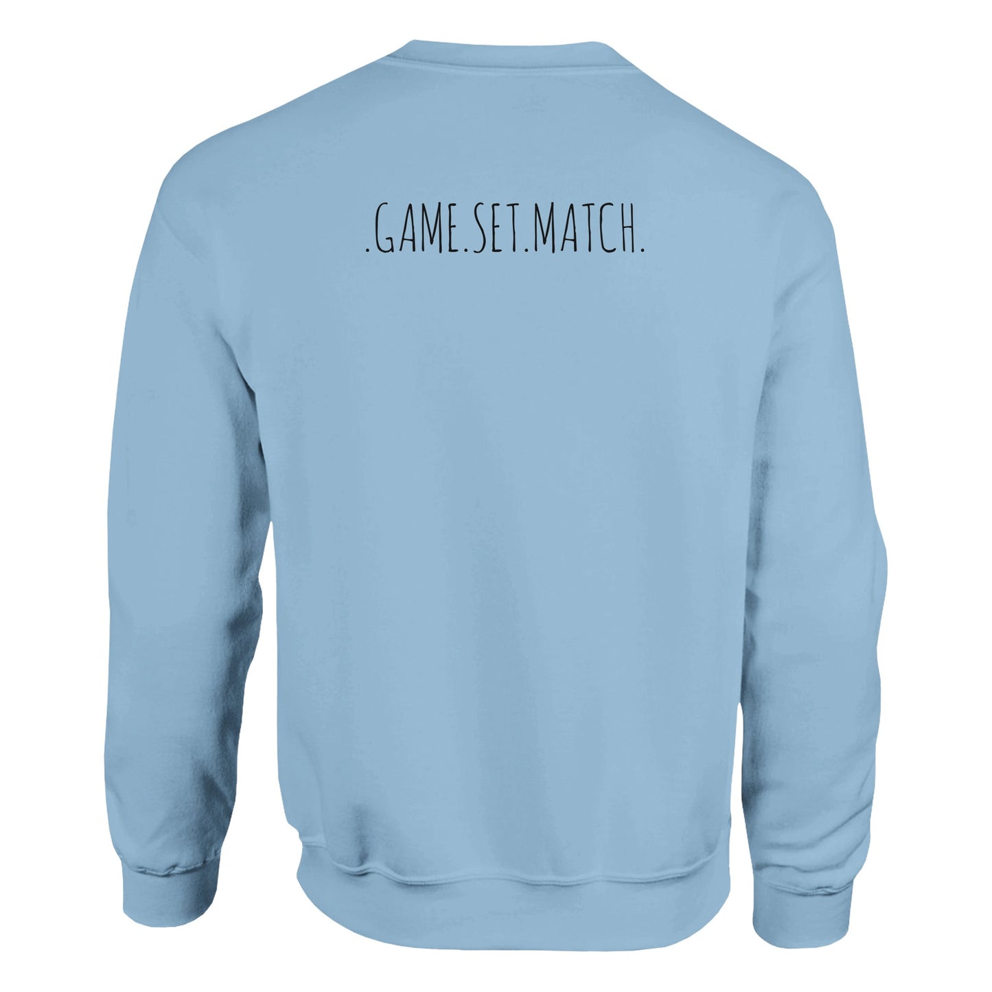 Sweater Tennis - lichtblauw