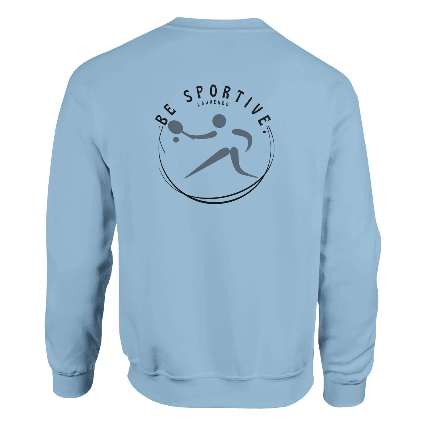 Sweater tennis en padel - lichtblauw